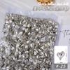 Joyería para Uñas Diamante Transparente Corazón de Melocotón Explosivo Cristal de Cristal Blanco Joyería Manicura Lote Completo Punta de Mariposa Diamante
