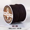 Corda de algodão torcida à mão estilo Xizang 20m para artesanato DIY, pulseiras, terços budistas com contas e contas de corda de algodão para atacado
