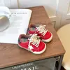 Bebé Estrella Zapatos Sucios Guardería 2025 Nuevo Estilo Infantil Otoño Versátil Suela Suave Zapatos de Lona Casual