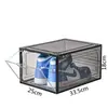 Caja de zapatos caja de almacenamiento zapatillas AJ anti-oxidación zapatero transparente zapatos plástico acrílico caja para sombreros pared de zapatos