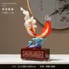 Adorno de Vaca que Trae Fortuna, Decoración Moderna de Lujo Ligero para el Hogar, Decoración de Año Nuevo, Escritorio de Oficina, Ceremonia de Apertura, Inauguración de Casa, Artesanía de Alta Gama
