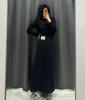 Vestido Largo Japonés de Mujer Soltera de Alta Elasticidad Dobladillo Abertura Lateral Verano 2024 Nuevo Falda de Aspecto Delgado Casual 468805