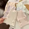 60 Piezas Algodón de Fibra Larga Algodón Puro Mujer Sin Costuras Sencillo 10A Antibacteriano Entrepierna Extendida Cintura Media Bragas para Mujer