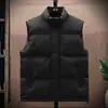 Chaleco de algodón con relleno de plumón para hombre, otoño e invierno, talla grande, moderno, cálido, engrosado, chaqueta de trabajo para pareja para hombres