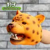 Venda Direta da Fábrica Luvas de Fantoche de Mão Dinossauro Borracha Macia Triceratops Tiranossauro Rex Modelo de Animal de Simulação Infantil Brinquedo de Menino