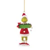 Árbol de Navidad Coche Colgante Acrílico Decoración del Hogar Adornos Verdes Nuevo Verde 2026 Divertido Novedad
