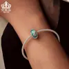 Evelle Tortuga de Ensueño Cuentas de Vidrio Pulsera DIY Cuentas Plata de Ley S925 Animales Cuentas Accesorios Accesorios