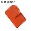 Carteira Feminina Europeia e Americana 80% de Desconto Grande Capacidade High-End Ins Clutch Curto Porta-Cartões de Couro Bolsa para Revenda
