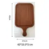 [Escolha Premium] Tábua de Corte para Bebê Frutas Tábua de Corte de Madeira Tábua de Corte Mini Prato Criativo Infantil Tábua de Corte
