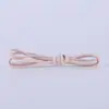 Cordones elásticos de 4 mm en stock, cinturillas, cordones elásticos deportivos y casuales, cordones perezosos sin atar, cordones planos de 0.4