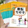 Curso de Escritura Caligráfica de Vacaciones de Verano e Invierno de Sanjiang: Lecciones en Video para Practicar una Buena Caligrafía, Práctica Diaria para Mejorar las Habilidades de Escritura