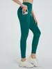 Pantalones de yoga color durazno para levantar glúteos mujer elásticos secado rápido ajustados para levantar glúteos cintura alta adelgazantes pantalones de fitness pantalones deportivos