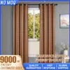 Cortinas Naranjas de Alta Precisión Tejidas Finamente Terminadas para Comercio Transfronterizo Amazon Cortina Blackout Tela para Cortinas de Comercio Exterior