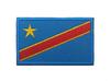 Países Africanos Sudáfrica Egipto Kenia Congo Nigeria Angola Brazalete de Bandera Sello de Velcro de Bandera