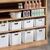 Caja de almacenamiento de escritorio, de plástico, para baño, cocina, dormitorio, armario, caja de acabado, cesta de cosméticos, artefacto