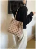 Elegante Bolso de Axila para Mujer 2026 Nueva Moda Bolso Tote Versátil Bolso de Hombro Vintage Maillard para Viajar