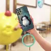 Adequado para Capas de Celular Oppo, Personalizado para Casais com Alça de Pulso, Moderno, à Prova de Poeira, Jovem, Divertido, Capa Macia para Homens e Mulheres, Estilo Anime