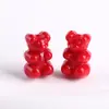 Acrílico color sólido vertical vacío oso de caramelo DIY aretes accesorios para el cabello accesorios para carcasa de teléfono móvil accesorios para ropa accesorios