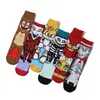 Calcetines de Personaje de Anime Dibujos Animados Calcetines de Payaso Película Algodón Zhongtong Hombres y Mujeres Calcetines Transfronterizos Tubo Largo Calcetines de Anime Calcetines de Patineta