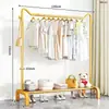 Novo Varal de Chão com Orelhas de Gato Cabide para Quarto de Aluguel Vertical Multifuncional Cabide de Roupas Artefato para Secar Roupa e Colcha na Varanda
