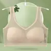 Comercio Exterior Venta Caliente Lencería de Malla Chaleco Fino para Mujer Transpirable Inalámbrico Push-up Tallas Grandes Busto Grande Hace Pequeño Busto Sujetador