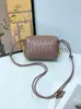 Bolso pequeño tejido a mano estilo Macaron para mujer, Bolso cruzado de cuero suave con textura versátil, Bolso cuadrado pequeño, Bolso de hombro de lujo ligero