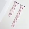 Correa de Silicona para Reloj con Puntos y Doble Hebilla Estrecha Adecuada para Apple 9, 10, S11 Series iWatch Ultra