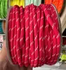 Correa para Bolso Tejida a Mano con Núcleo Disponible, Cuerda de Piel de Ciervo, Colgante Estilo Ins, Pulsera, Accesorio Colgante, Paracord, Exterior