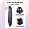 Peluca de coleta postiza para mujer, natural y elegante, popular en línea, cabello largo con mechas, cabello largo liso degradado, accesorio para el cabello de coleta alta