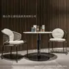 Mesa y Silla de Ocio para Exteriores Silla de Mimbre para Balcón Mesa de Café Juego de Tres Piezas Patio Exterior Hogar Combinación Simple Mesa y Silla Pequeñas de Mimbre