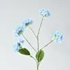 Hortensia Artificial con 5 Cabezas de Hortensia de Rama Alta para Decoración de Bodas, Decoración Suave para Escaparates y Arreglo Floral de Hortensia Artificial de Múltiples Cabezas