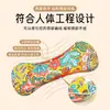 Almohada Cervical Eléctrica Calefactora para Uso en Casa, Terapia de Calor, Control de Temperatura, Almohada de Hueso de Artemisa, Tela Gruesa, Extraíble y Lavable, Protección del Cuello, Almohada Calefactora Dulce para Dormir