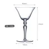 Serie Starcan Copa de Martini Copa de Cristal Estilo Japonés Copa de Cóctel Estampada Copa de Champaña Copa de Martini Tostada
