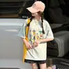 Conjunto de Ropa de Verano para Niñas para Niños Medianos y Grandes Elegante Conjunto Nuevo de Dos Piezas de Camiseta de Manga Corta y Falda/Shorts de Verano Ropa de Verano para Niños