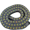 Cadena portacables de máquina herramienta puente tanque cerrado cadena oruga de plástico canaleta para cables de máquina de grabado cadena portacables industrial de nylon