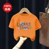 Camiseta de Manga Corta para Niños Algodón Puro Ropa con Estampado de Dibujos Animados para Niños Nuevo Verano 2026 Ropa de Verano para Bebés Ropa para Niños Tops