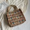 Bolsa Tote Cimia de Nicho para Mulheres, Nova Bolsa de Lona Tendência 2026, Bolsa de Ombro Transversal de Grande Capacidade para o Dia a Dia