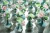 Mini Florero de Cerámica con Acabado de Alta Gama, Pequeño Regalo Cultural y Creativo de Jingdezhen, Artículo Pequeño Popular para la Venta en Zonas Turísticas