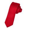 Corbata de Mano de Poliéster de 5CM 6cm para Hombre Mujer Color Sólido Estrecha Vestido de Negocios Jacquard Corbata Estrecha Raya Venta al por Mayor