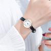 Reloj Nicho Francés Morado kezzi Reloj Estudiante Femenino Estilo ins Simple Elegante Esfera Pequeña Mori Lujo Ligero Reloj de Mujer