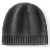 Gorro de Cachemira para Mujer Otoño Invierno Hueco Cálido Protección contra el Frío Casual Versátil Moderno Cubre Cabeza Postparto Gorro de Lana Tejido