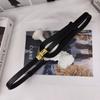 Cinturón de Cuero Personalizado, Accesorios para Abrigo de Traje, Cinturón Ancho de Cintura para Mujer, Cinturón de Nuevo Estilo para Mujer, Cinturón de Cuero Genuino para Vestidos, Hecho a Medida