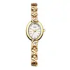 El reloj Gedi para mujer es compacto, retro y elegante con una correa de cadena, ofreciendo una sensación de lujo ligero para el trayecto diario y un uso versátil, un reloj de pulsera de cuarzo transfronterizo para mujeres