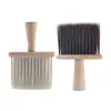 Wanmei Fabricante Suministra Directamente Cepillo Barredor de Pelo de Madera de Loto Cepillo Barredor de Pelo de Nylon Cepillo Barredor de Pelo para Salón de Peluquería Cepillo Barredor de Limpieza Peluquería