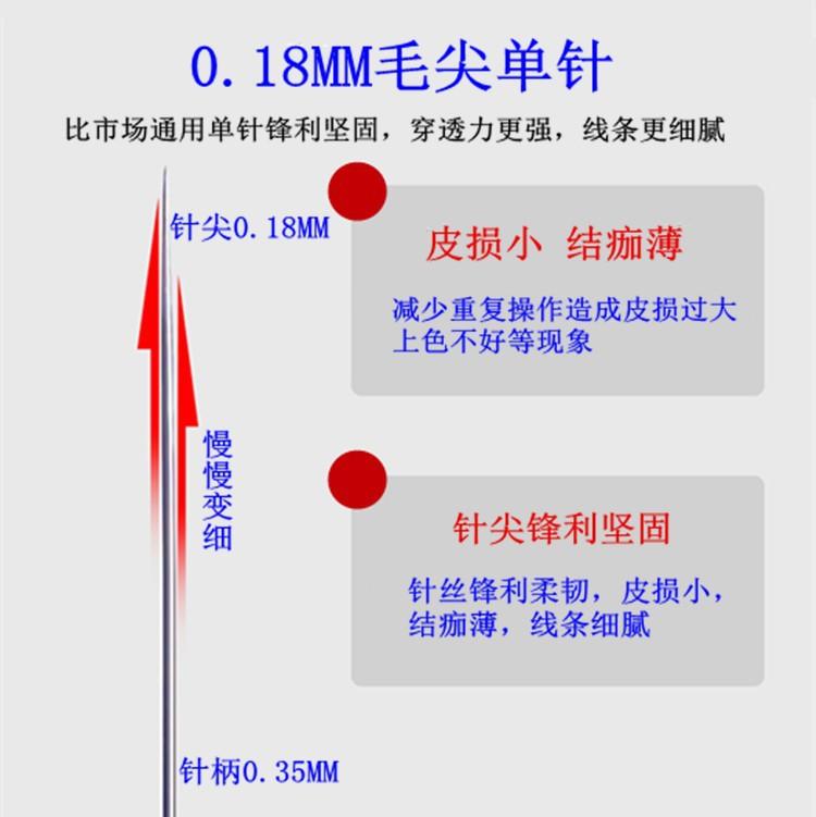 0.18毛尖单针