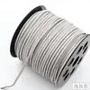 Cordón de piel de ciervo, cordón de terciopelo coreano, cordón para colgar etiqueta de yeso para velas perfumadas DIY, cinta para empaque de caja de regalo, cordón decorativo de cuero