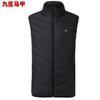 Chaleco Calefactor Transfronterizo Cuatro Zonas para Hombre Chaleco Calefactor Inteligente Ropa Calefactable Eléctrica Temperatura Constante Cuerpo Completo Chaleco Calefactor Eléctrico