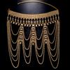 AliExpress Hot New Evening Strass cadeia do corpo High-end Atmosférico Multi-camada Borla Ombro cadeia do corpo cadeia