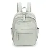Mochila de Moda Casual Color Sólido Estilo Coreano Ligera para Viajes Campus Escuela Gran Capacidad Mochila para Estudiantes Venta al por Mayor