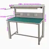 Banco de trabajo antiestático Mesa de montaje de operación de alta resistencia Mesa de montaje Mesa de laboratorio Mesa de empaque Banco de reparación electrónica Mesa de inspección
